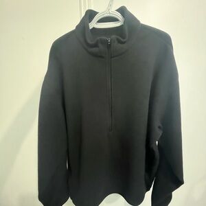 lululemon athletica Men's Black Zip-Up Sweater